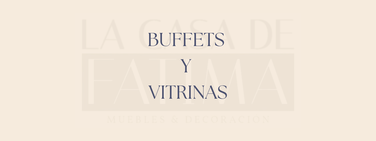Buffets & Vitrinas