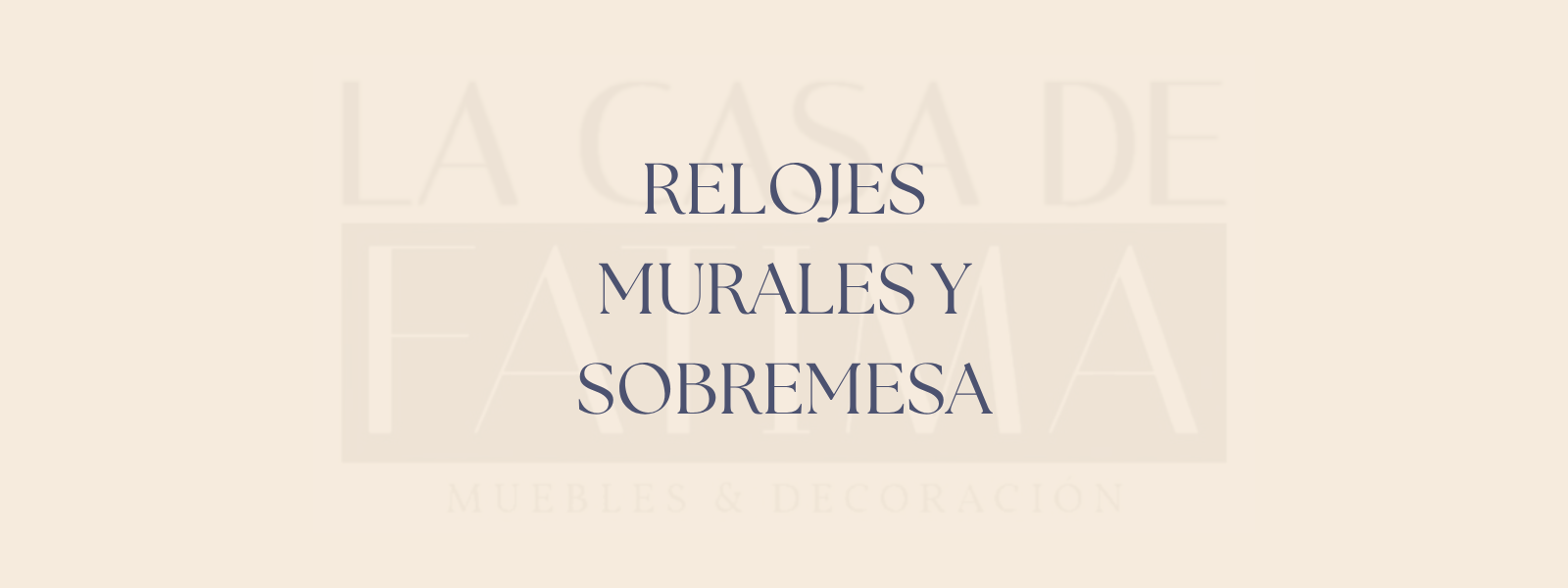 Relojes Murales y de Sobremesa