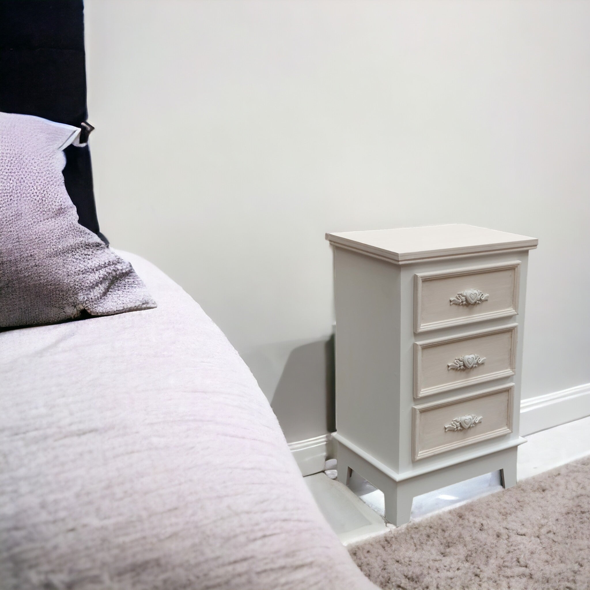 Velador Provenzal 3 cajones