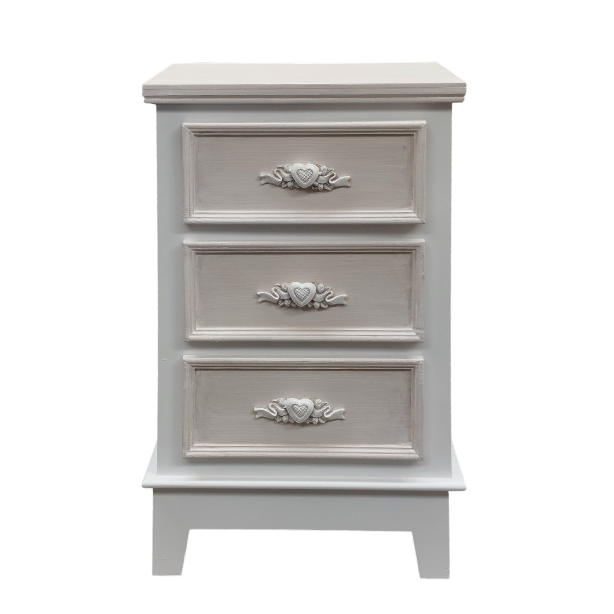 Velador Provenzal 3 cajones