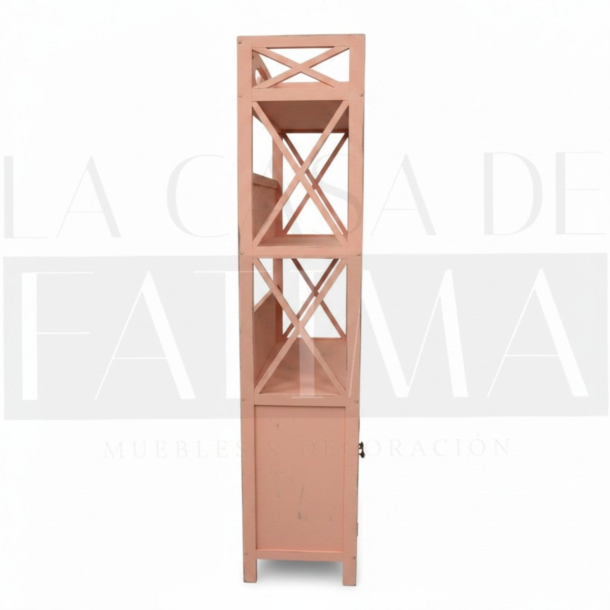 Estante Patinado Rosado Decapado