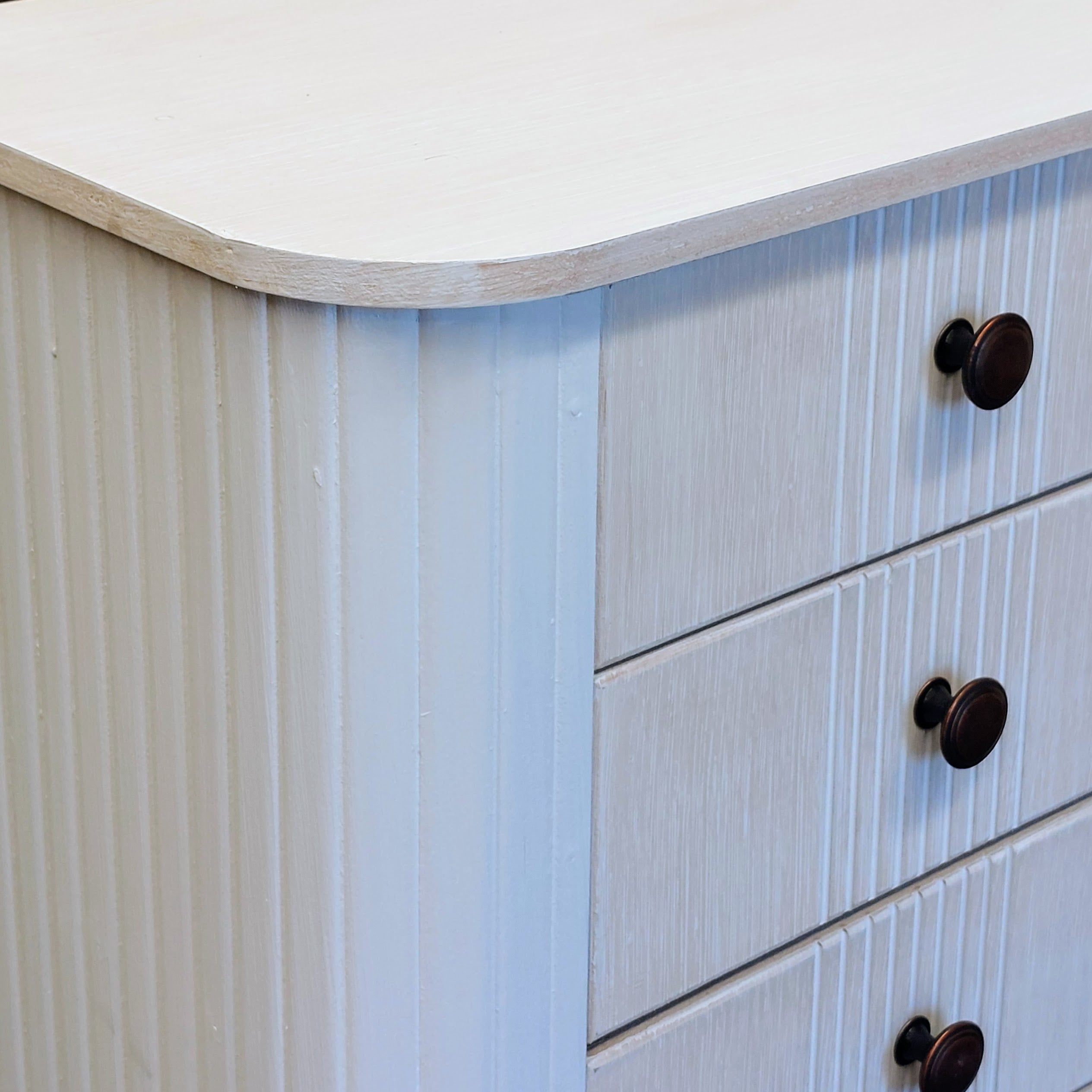 Cajonera Vintage Blanca 4 Cajones
