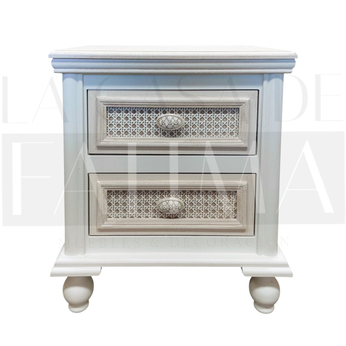 Velador Junco 2 Cajones