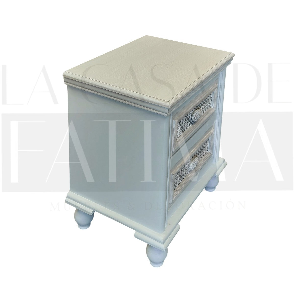 Velador Junco 2 Cajones