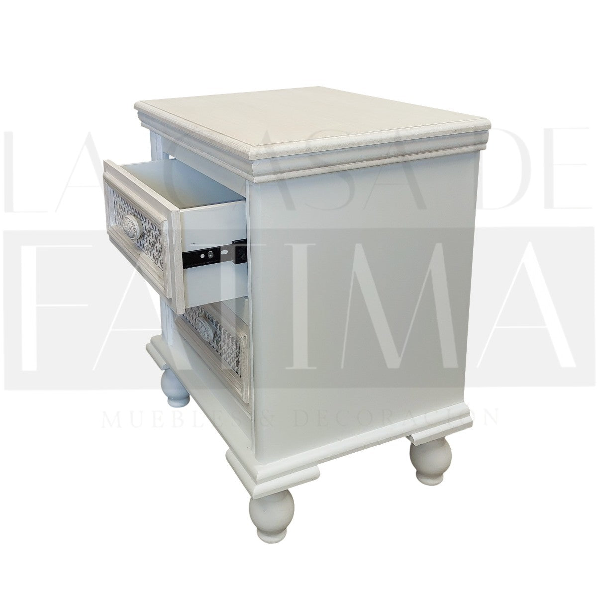 Velador Junco 2 Cajones