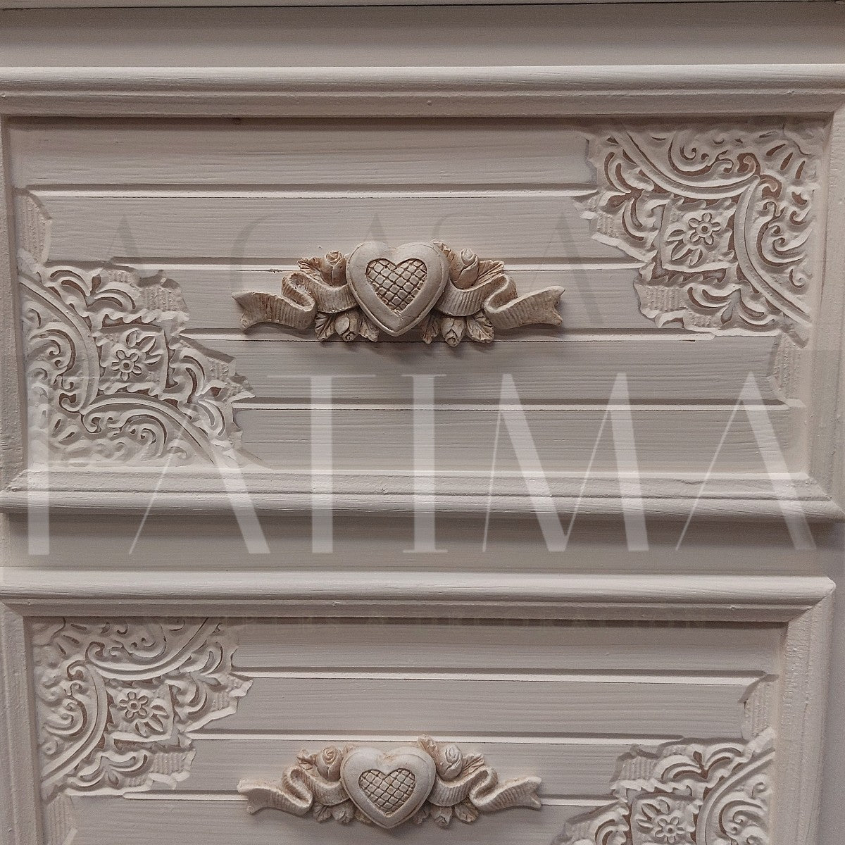 Cajonera Provenzal Heart 4 cajones