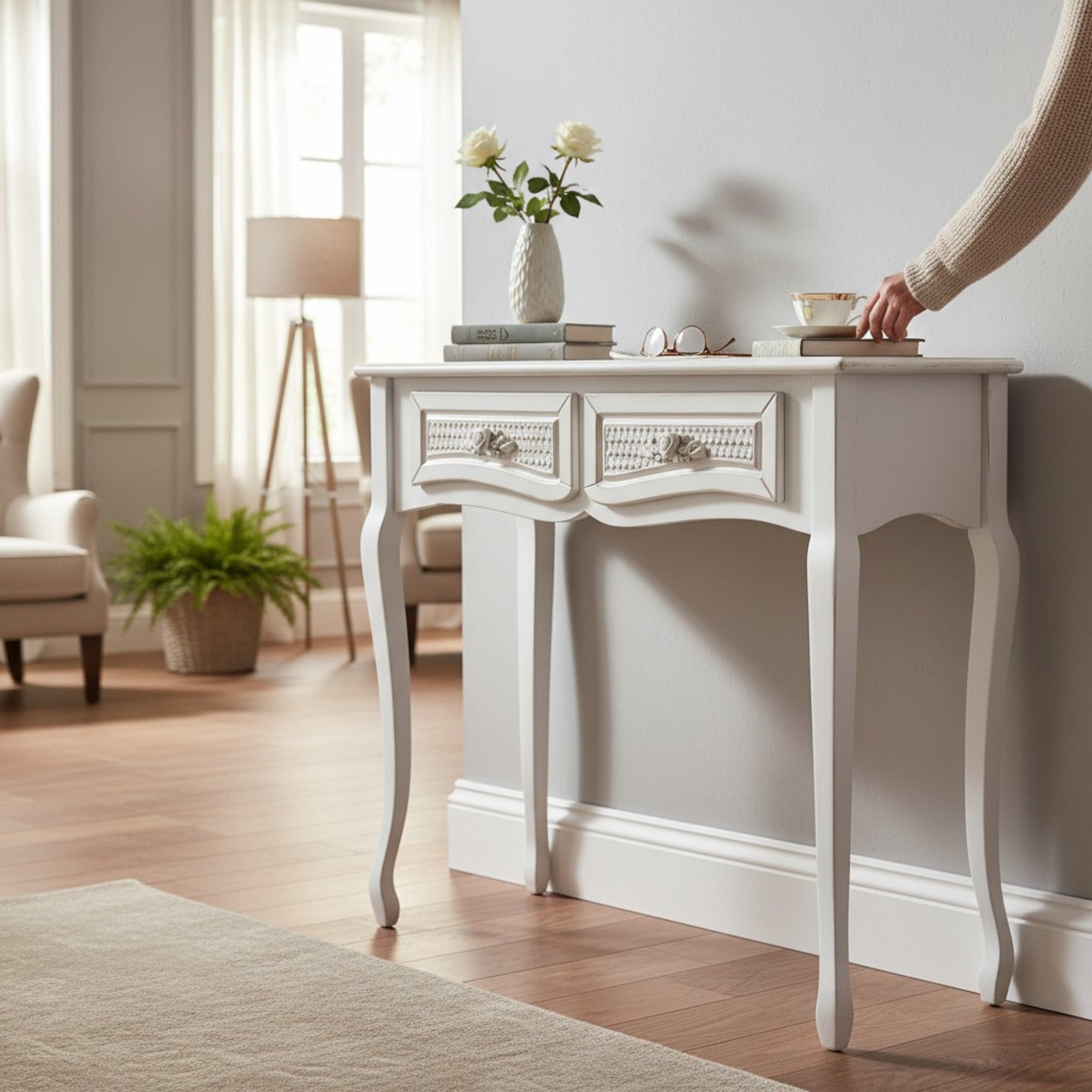 Mesa Arrimo PROVENZAL 2 cajones