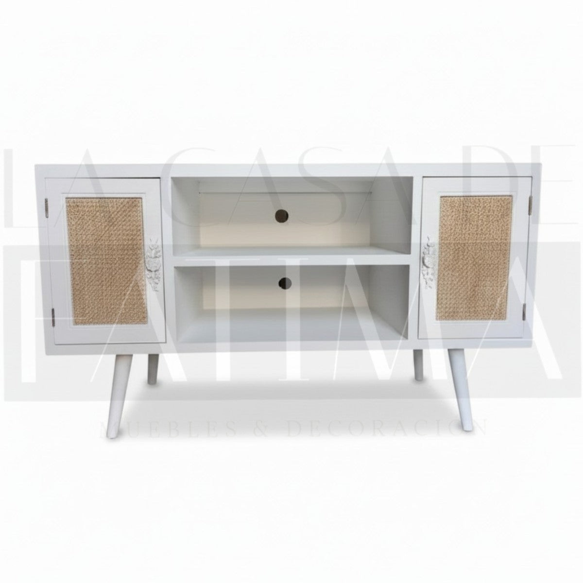 Mesa Rack Vintage Cáñamo