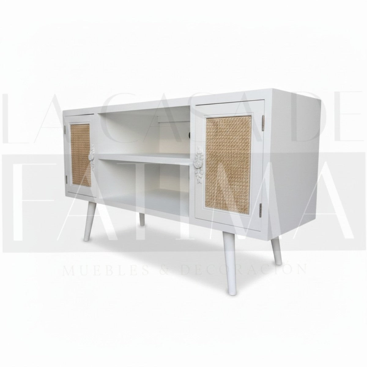 Mesa Rack Vintage Cáñamo