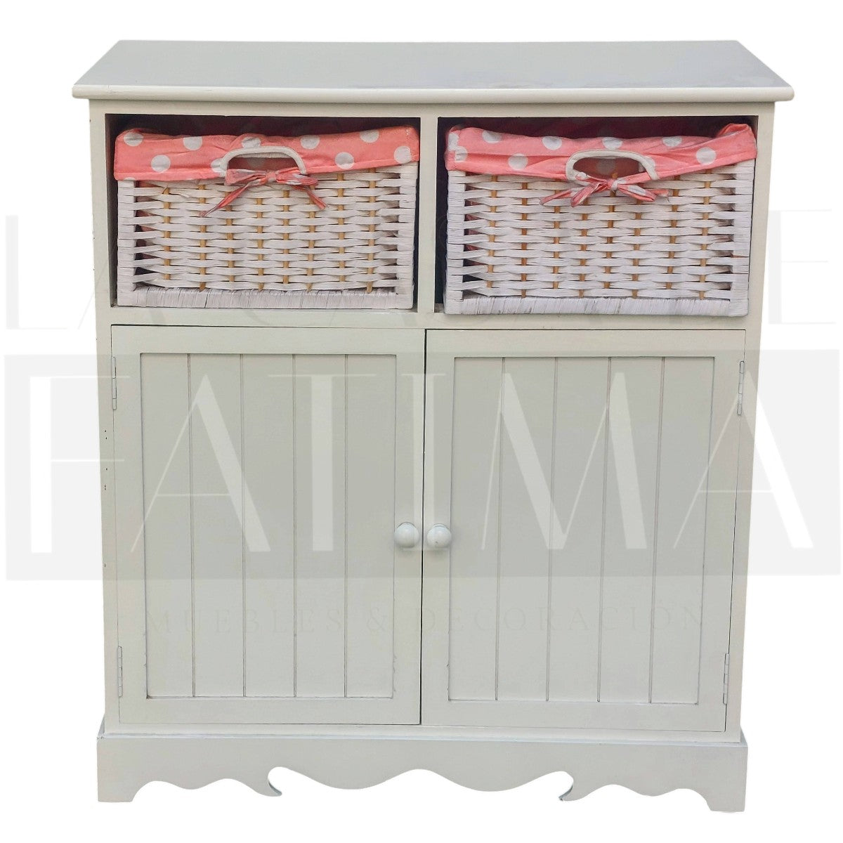 Mueble Organizador con 2 Canastos