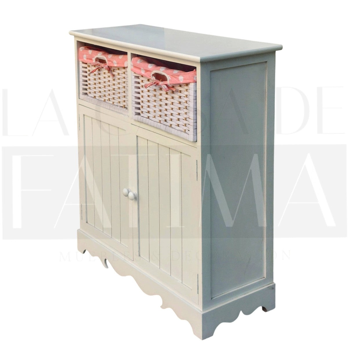 Mueble Organizador con 2 Canastos