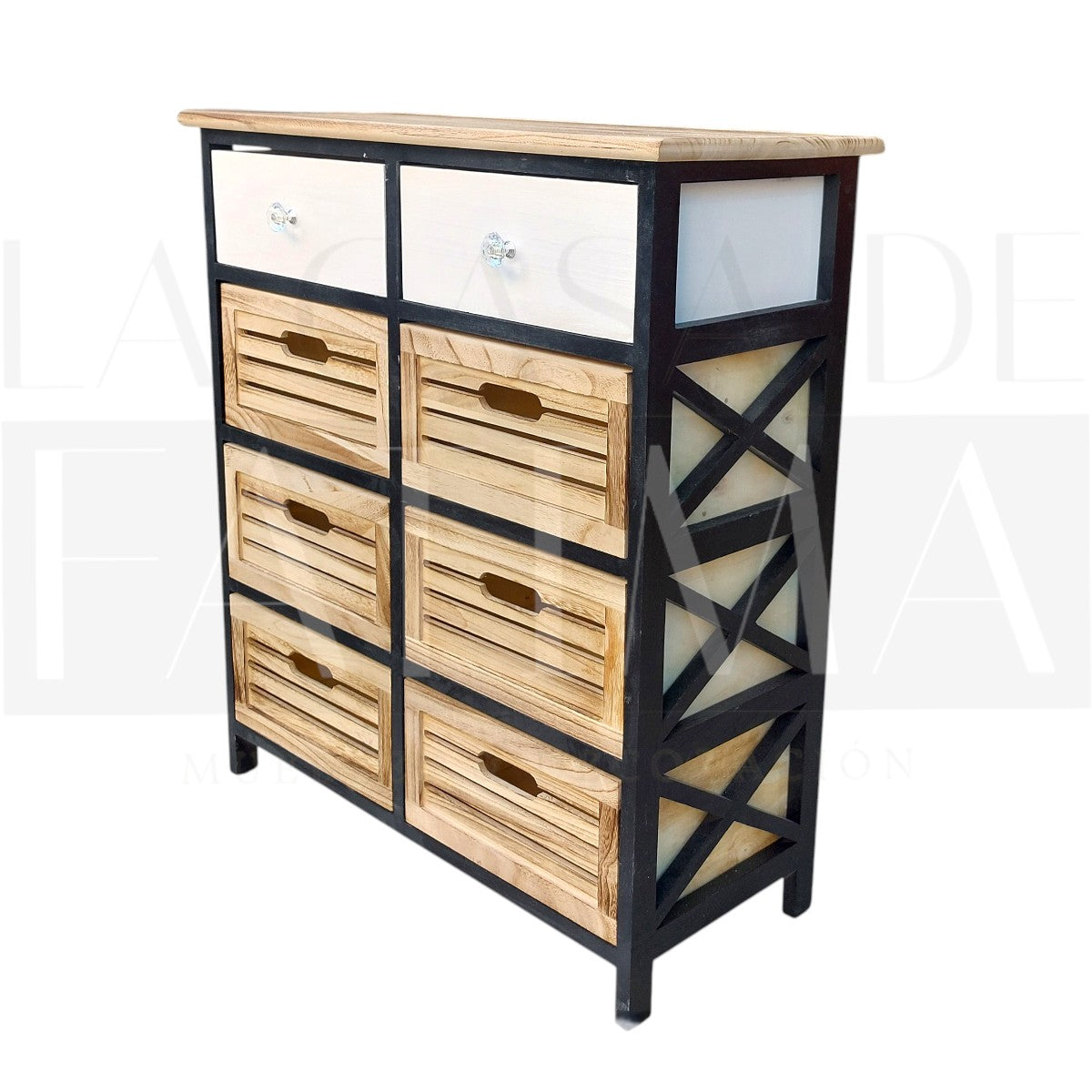 Cabinet Madera 8 Cajones