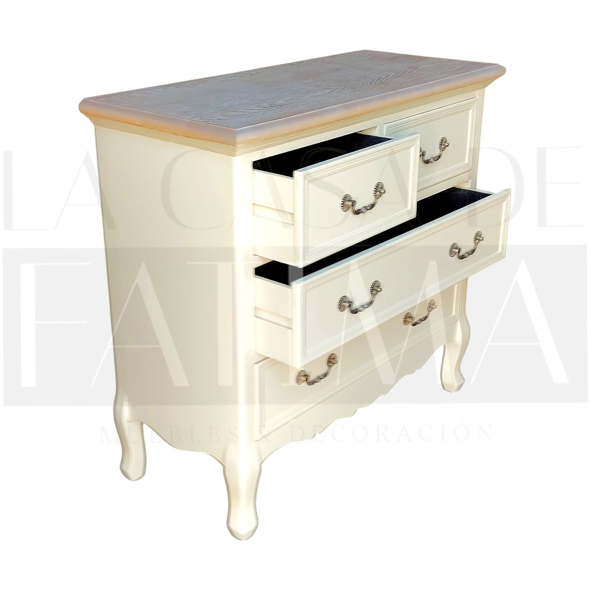 Cómoda Normando 4 Cajones