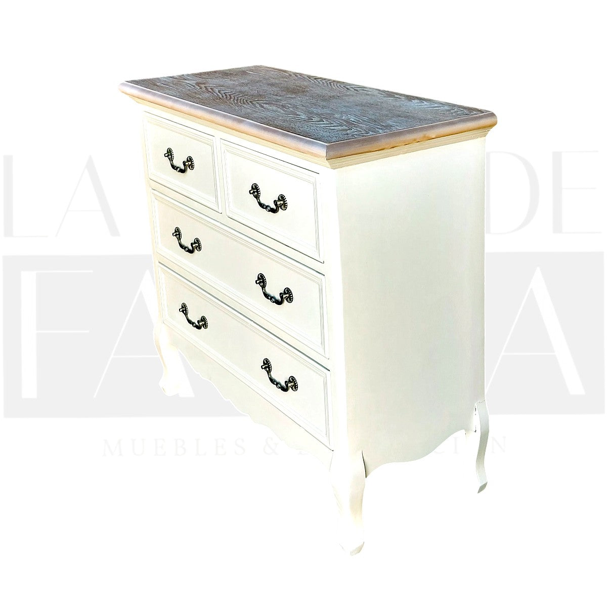 Cómoda Normando 4 Cajones