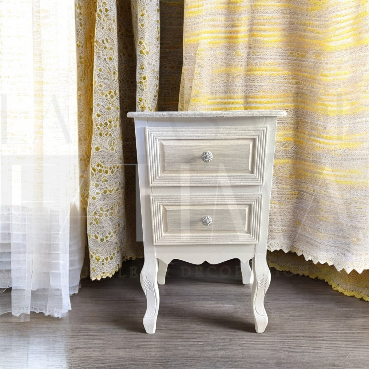 Velador Normando 2 Cajones