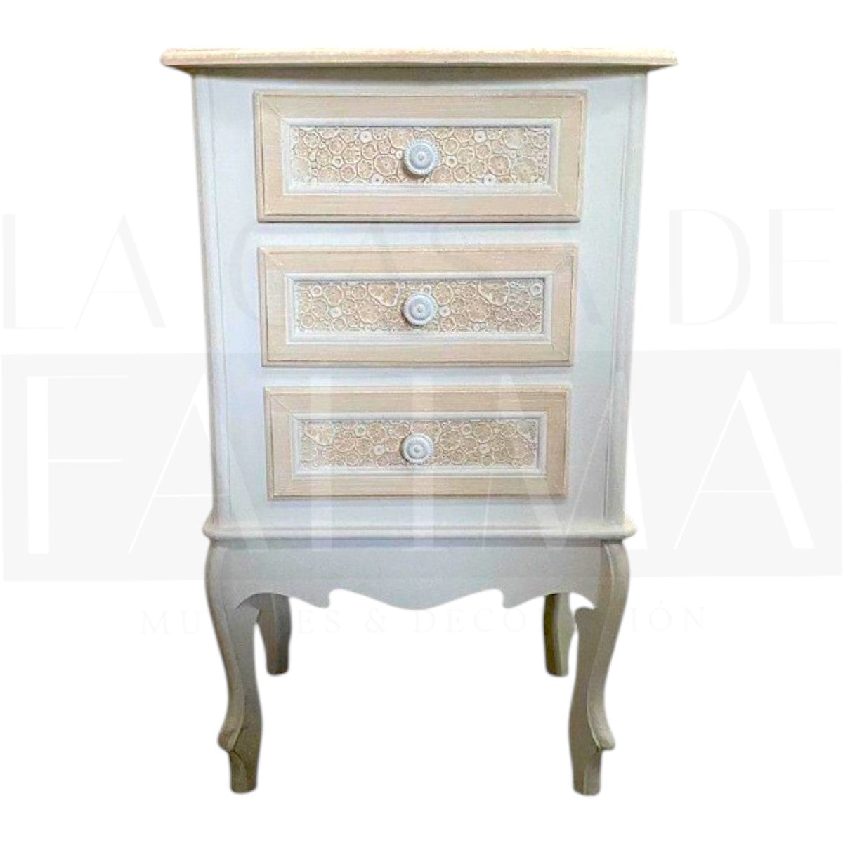 Velador Vintage 3 Cajones