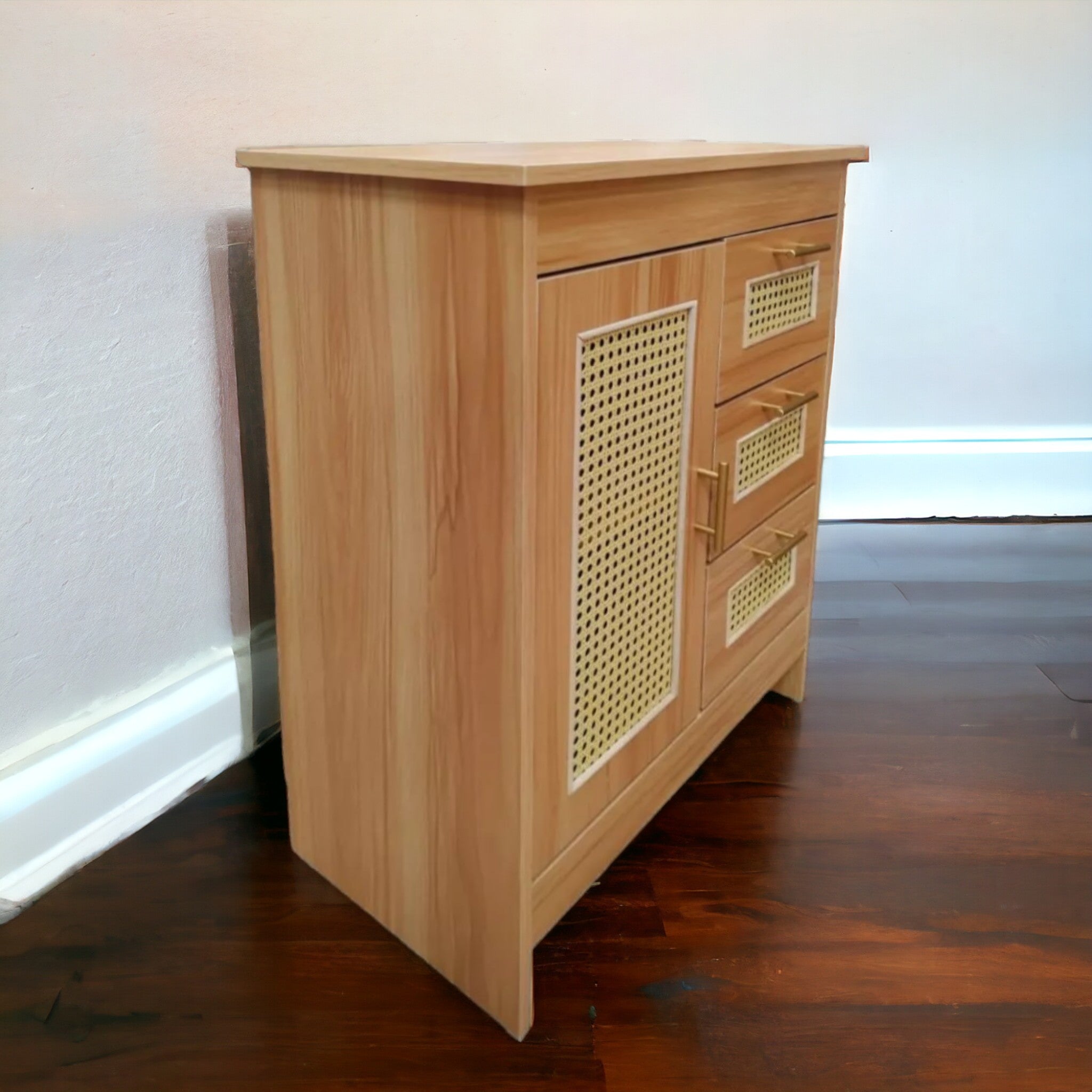 Cómoda Junco 1 Puerta 3 Cajones