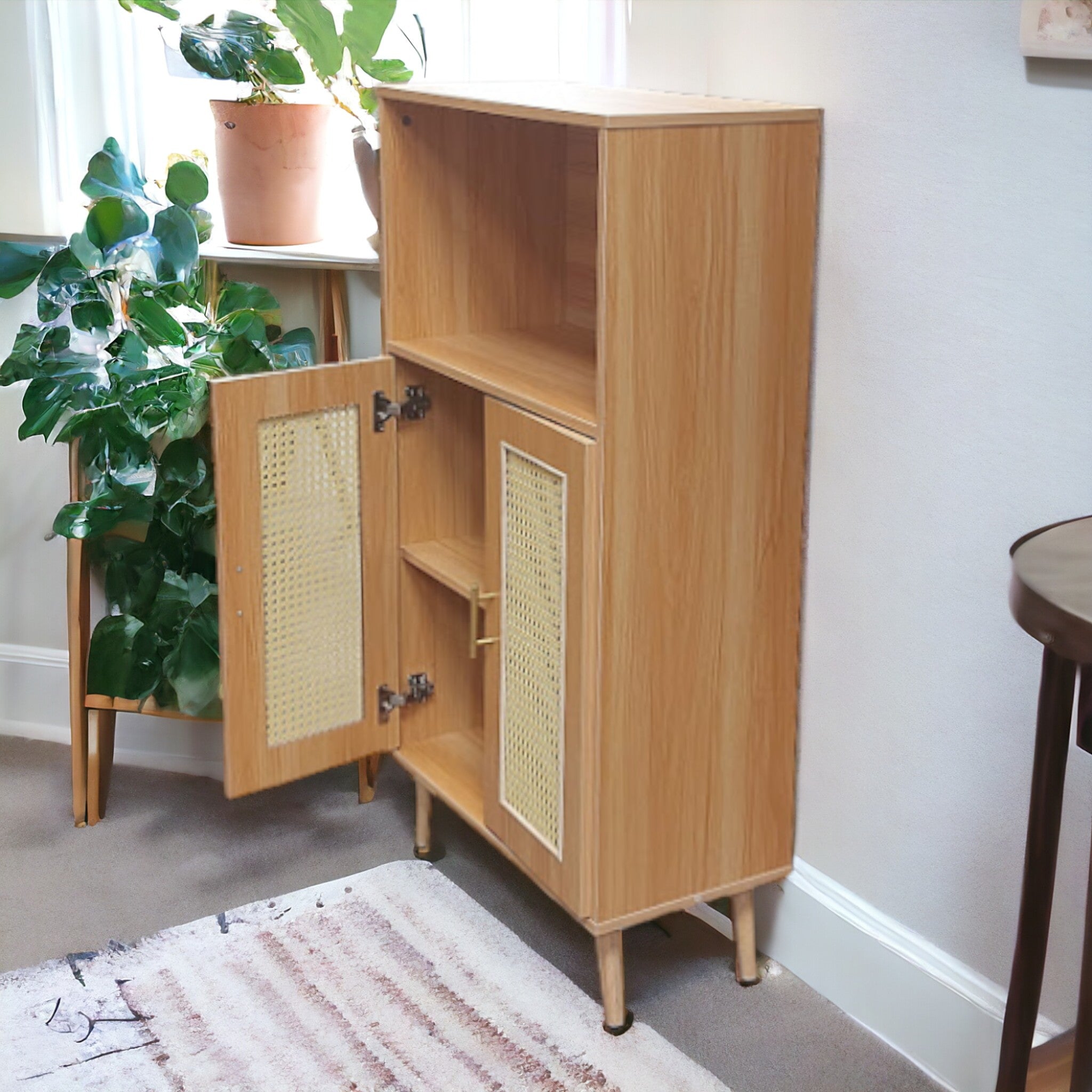 Estante Junco 2 Puertas 1 Repisa