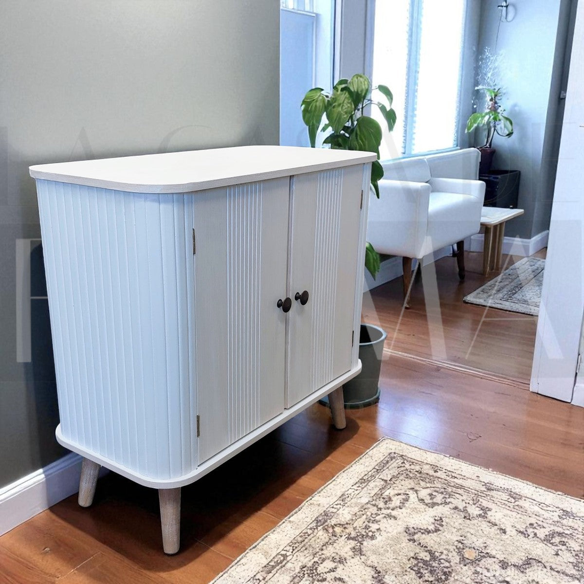 Buffet Blanco Vintage 2 Puertas