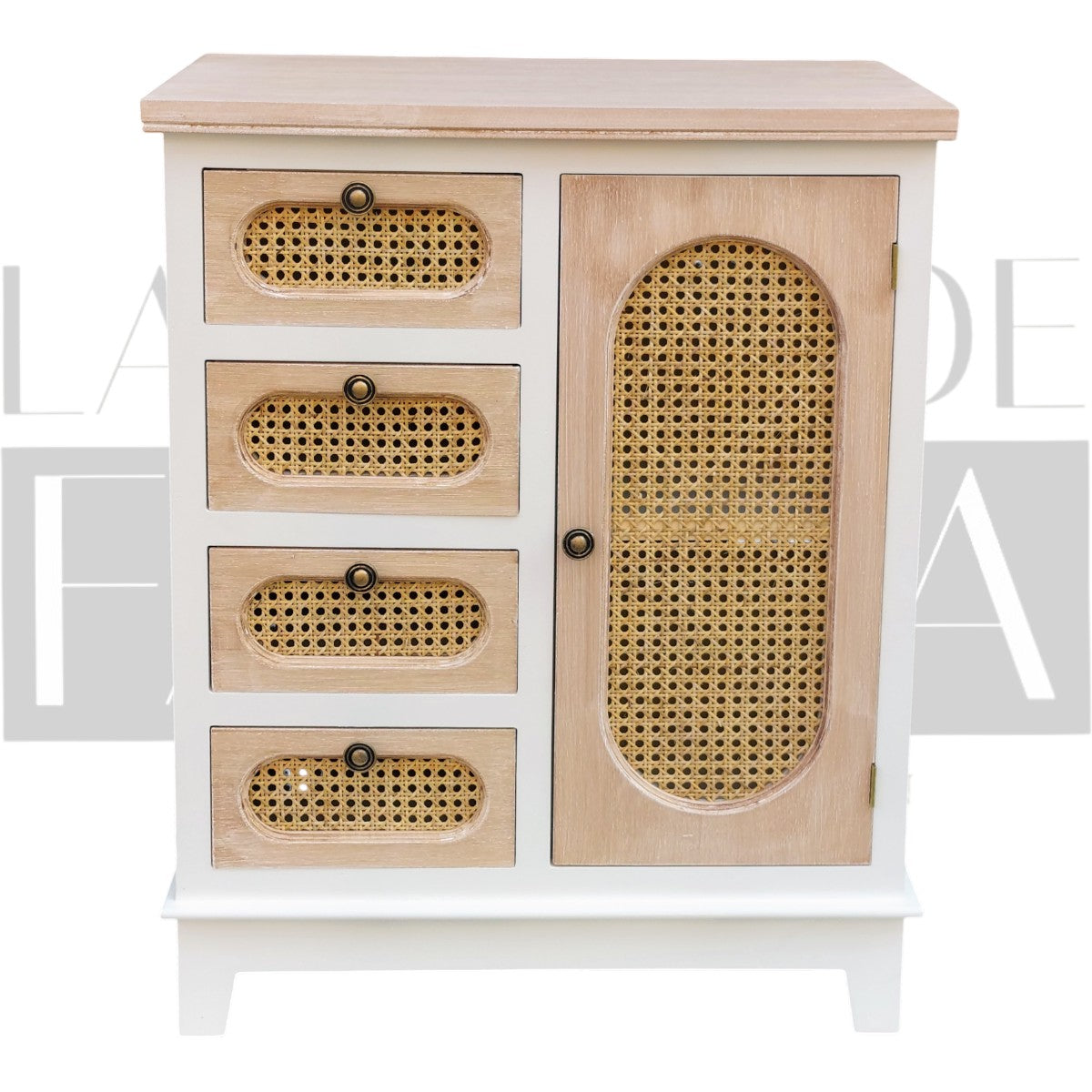 Cabinet Junco 4 Cajones 1 Puerta