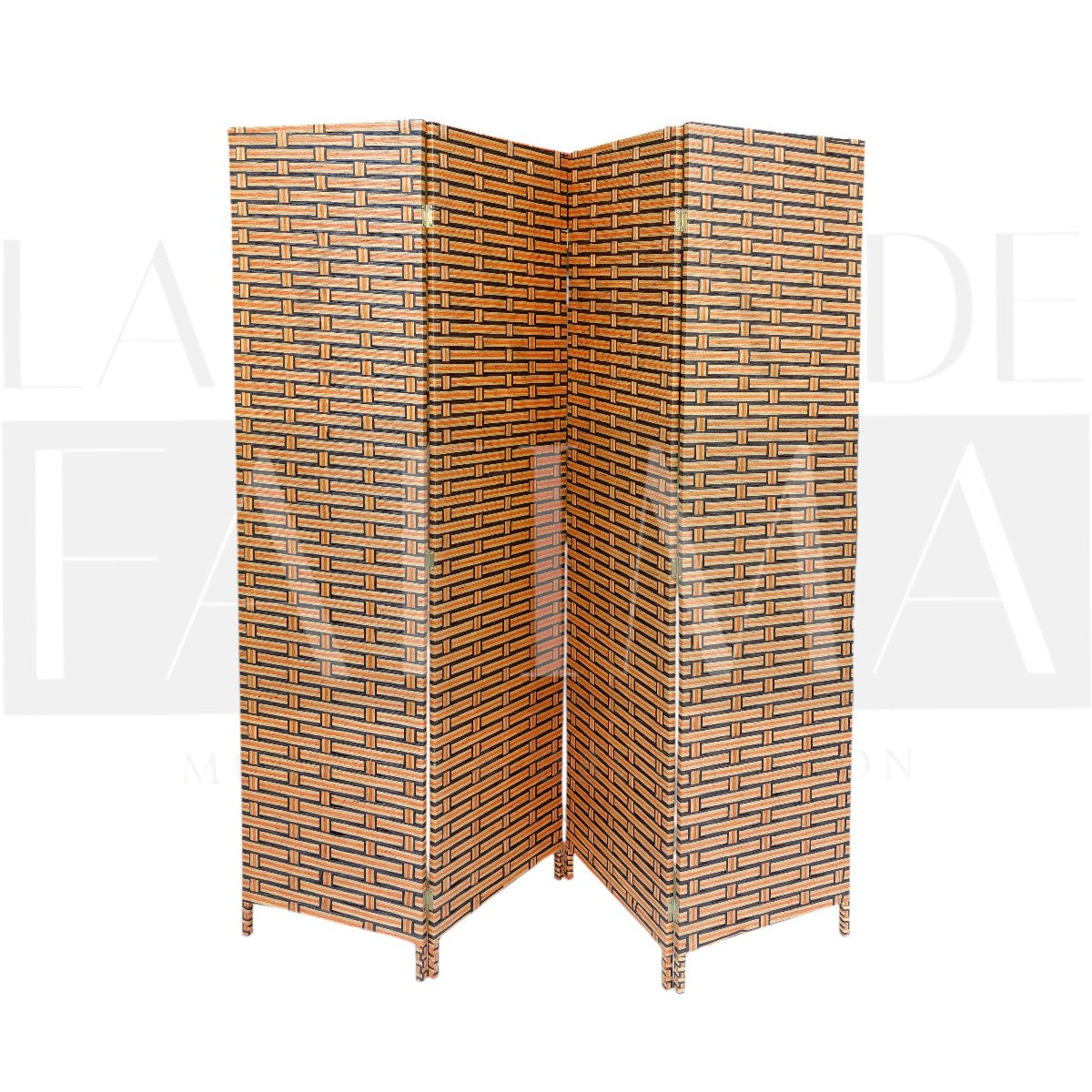 Biombo Tramado Brown Orange