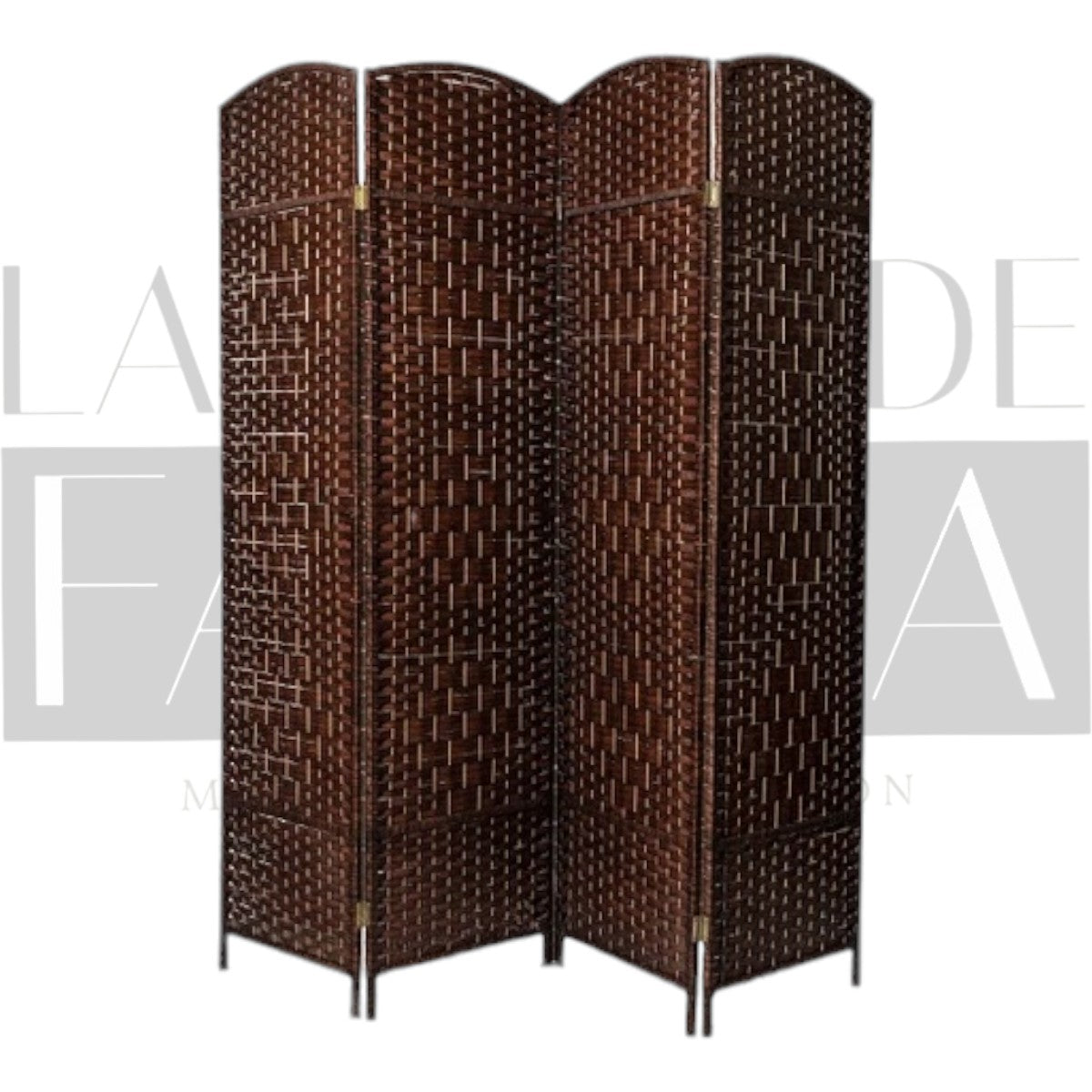 Biombo DARK BROWN 4 cuerpos