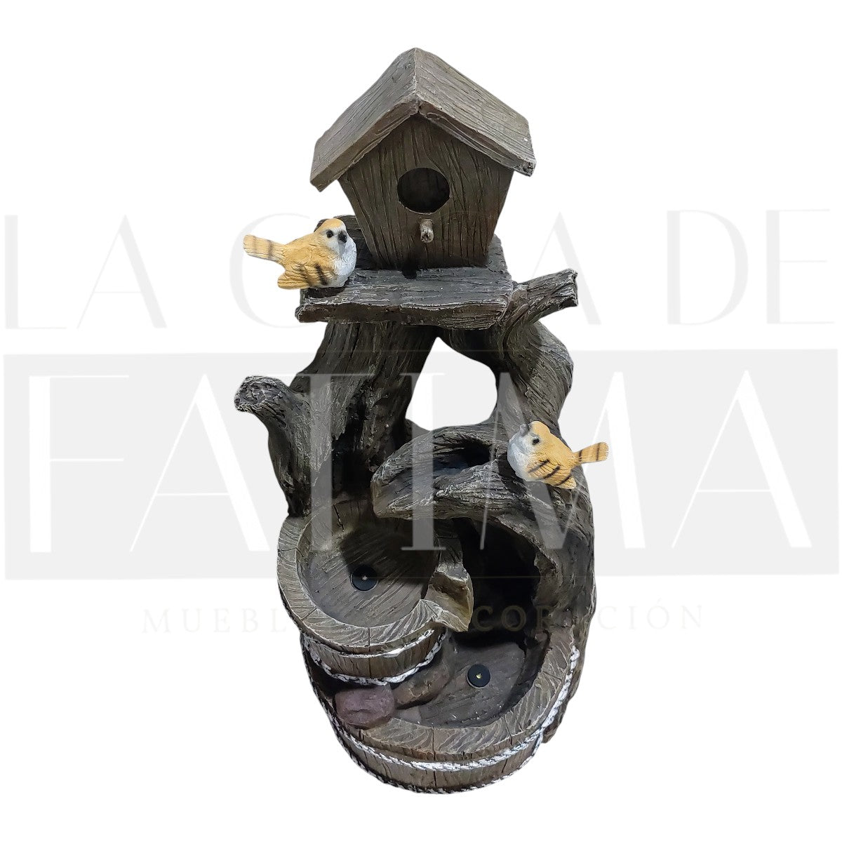 Fuente de Agua "Aves & Barriles”