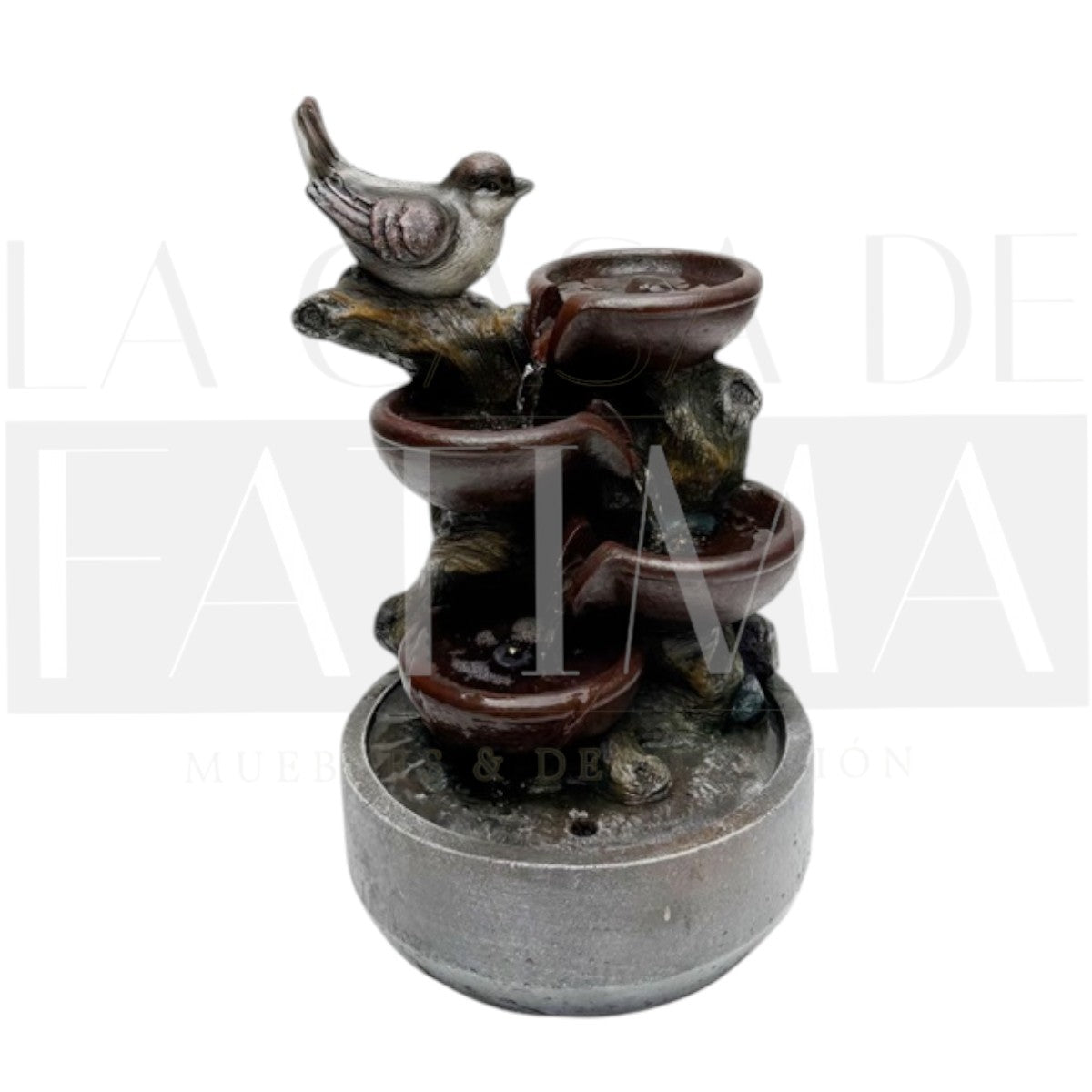 Fuente de Agua Ave, Cántaros y Luz