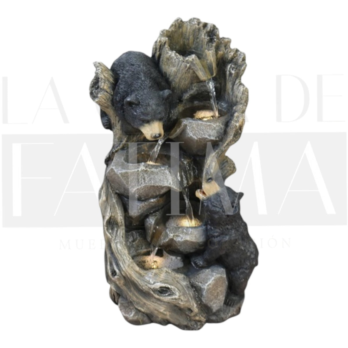 Fuente de Agua Osos Pardos