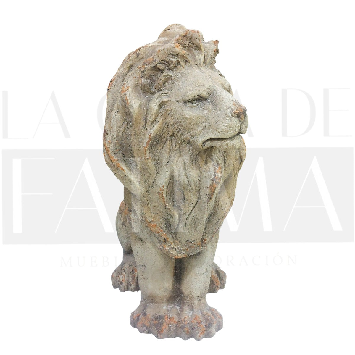 Escultura León Sentado