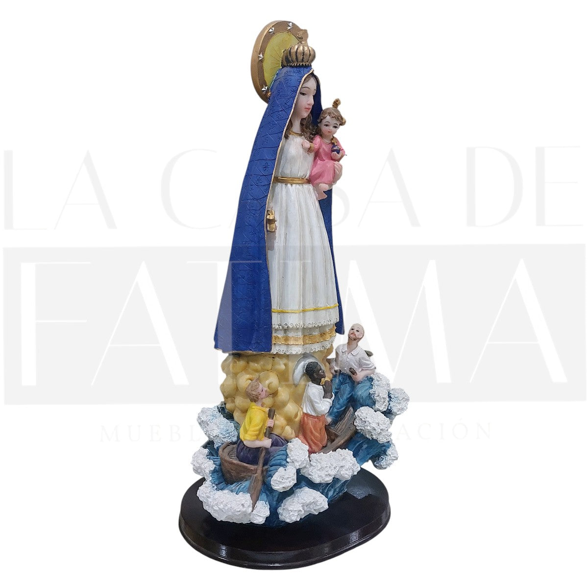Virgen de la Caridad del Cobre 55 cms.