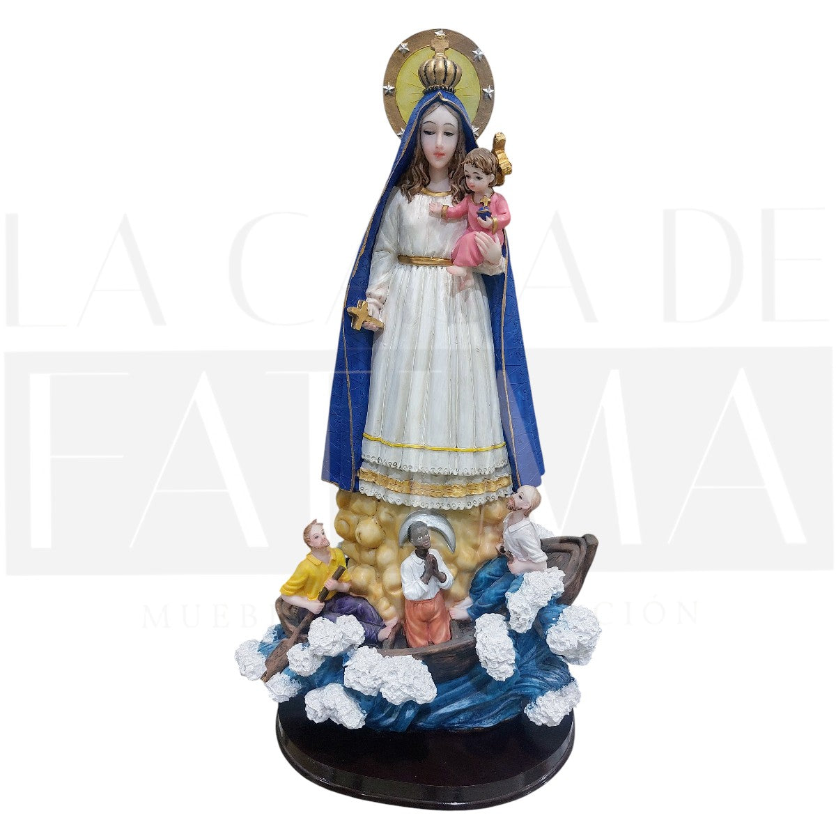 Virgen de la Caridad del Cobre 55 cms.