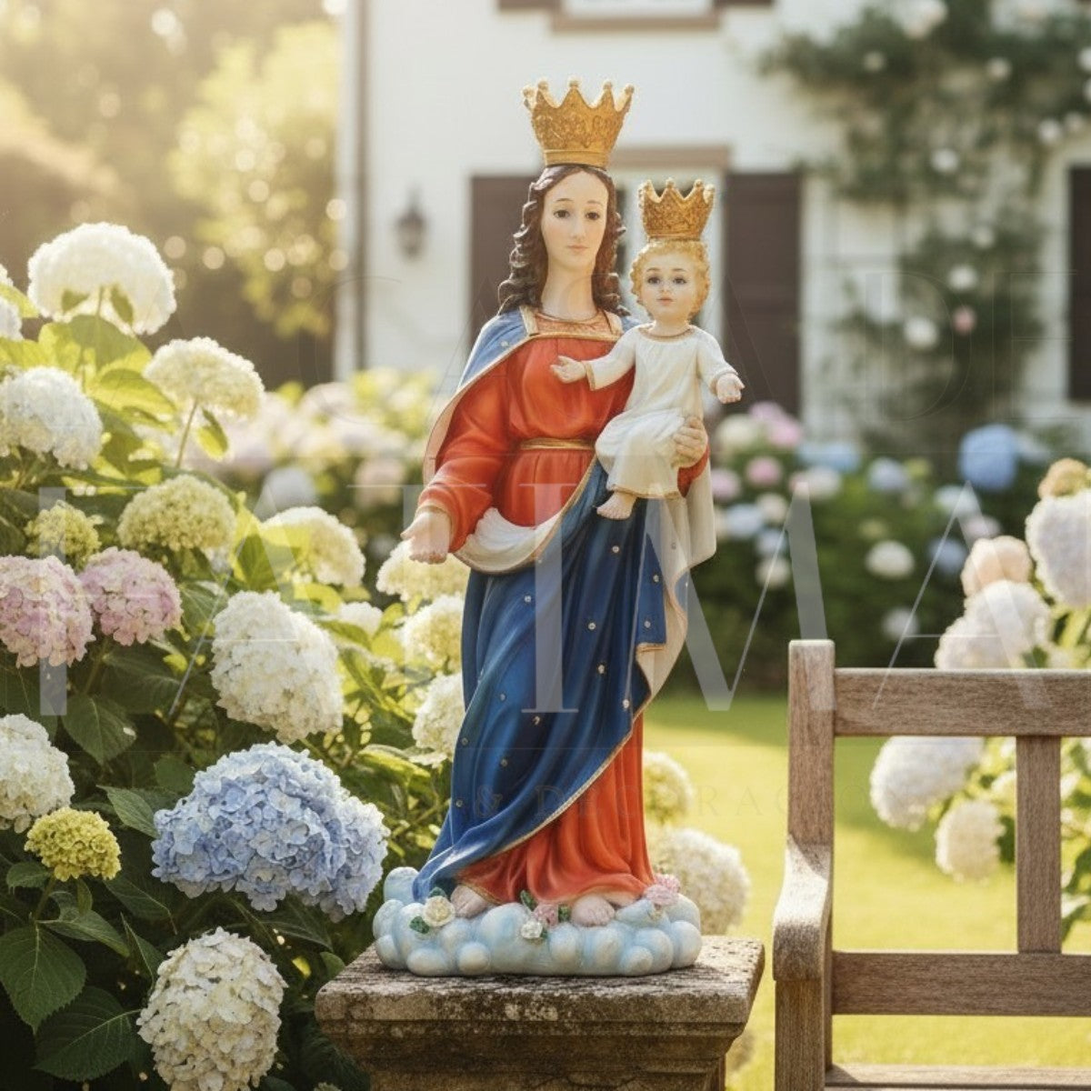 Imagen de la Virgen María Auxiliadora 76 cms.