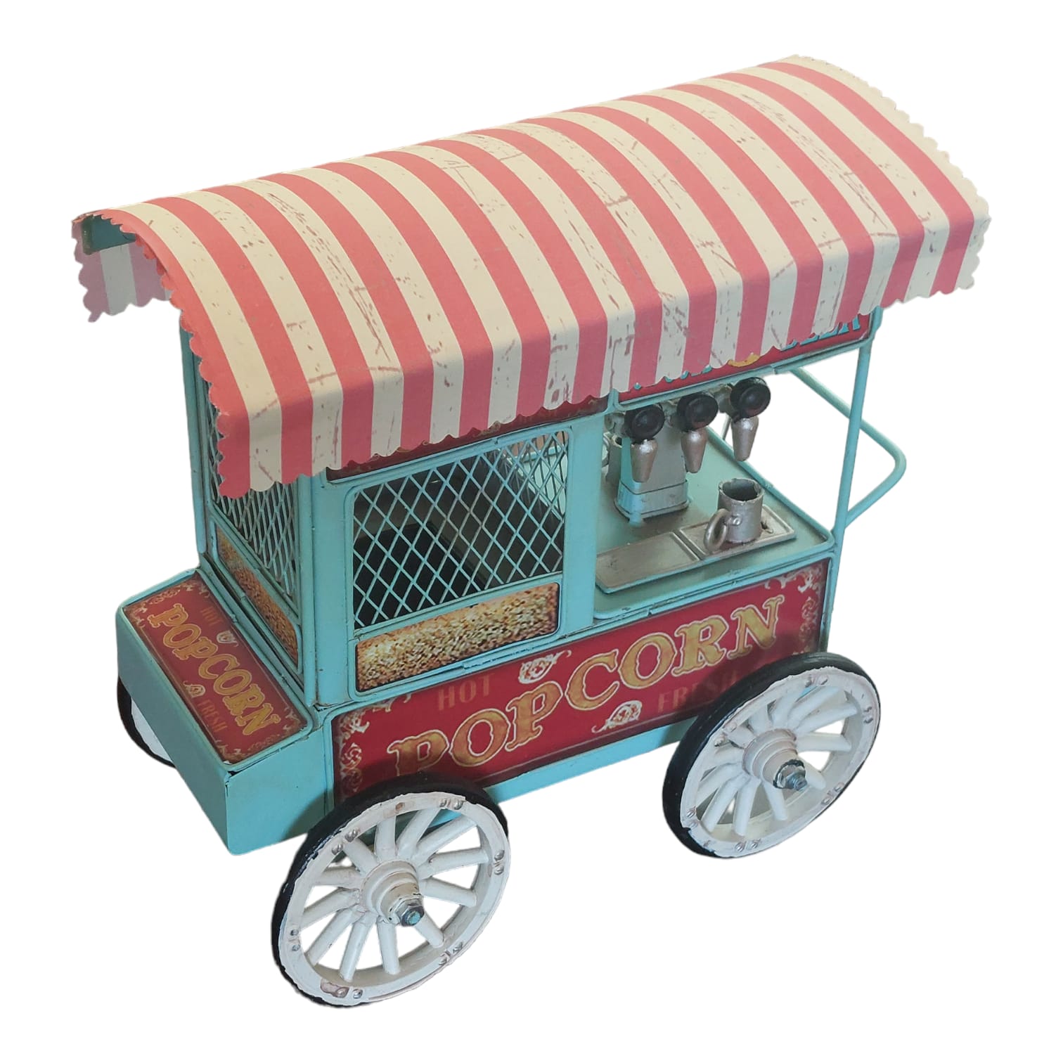 Figura Decorativa Carrito Pop Corn