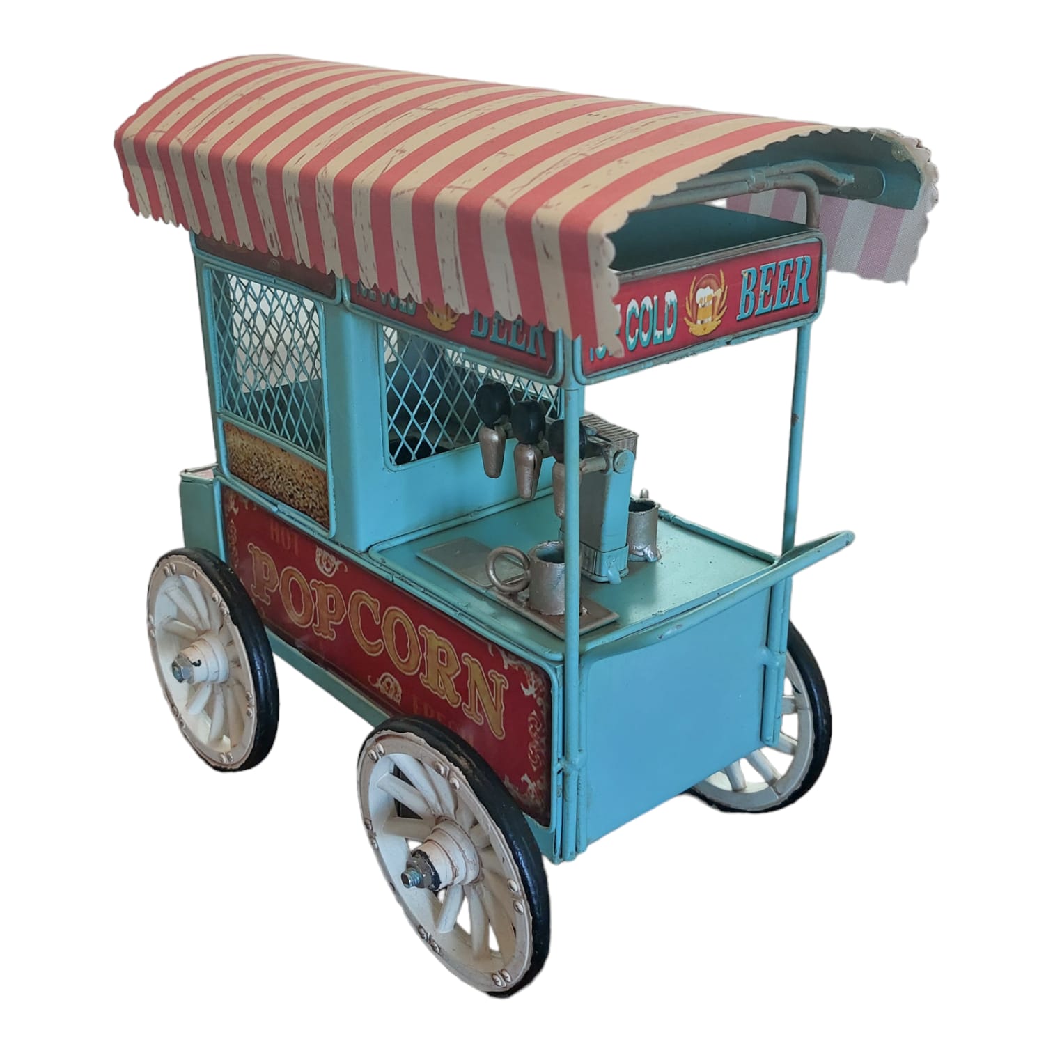 Figura Decorativa Carrito Pop Corn
