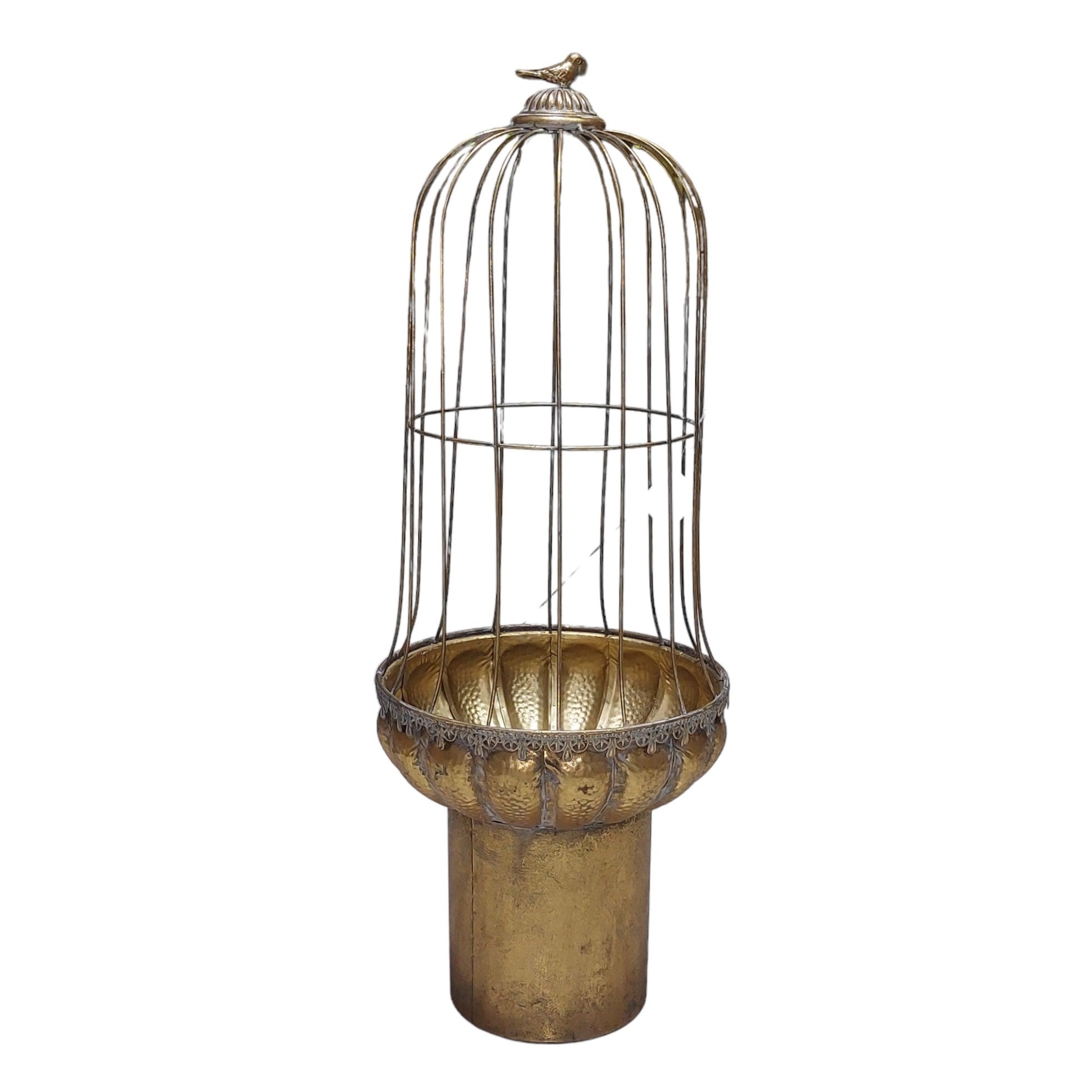 Candelabro Fanal tipo Jaula con Base