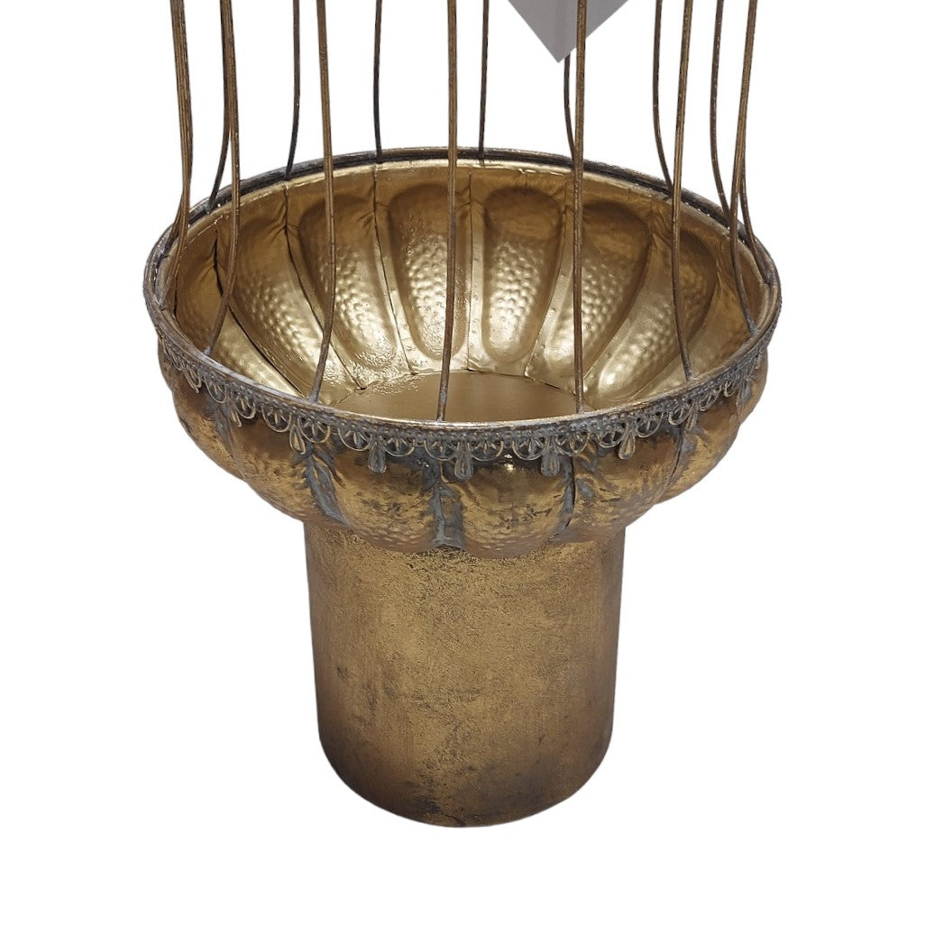 Candelabro Fanal tipo Jaula con Base