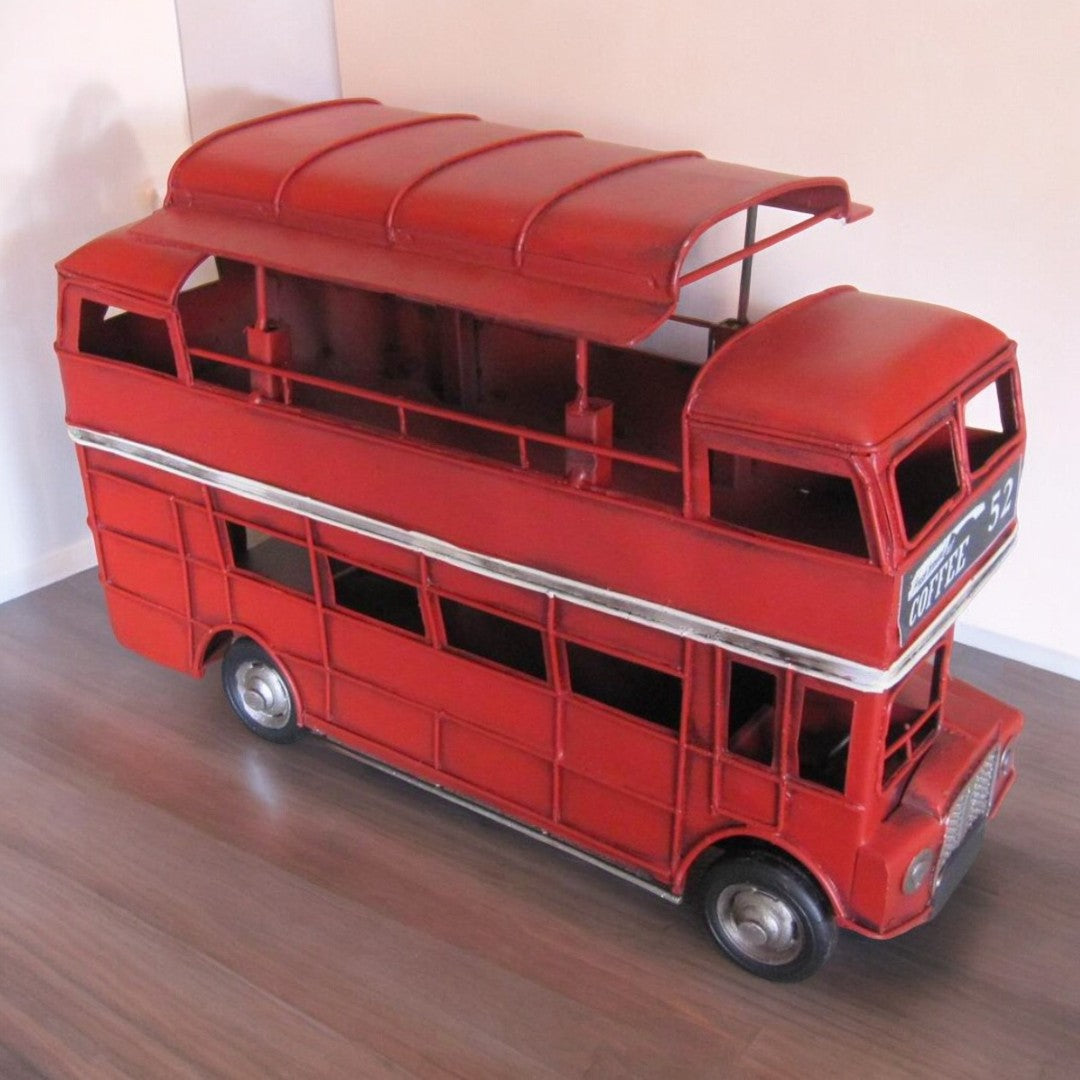 Figura Decorativa London Bus Vintage