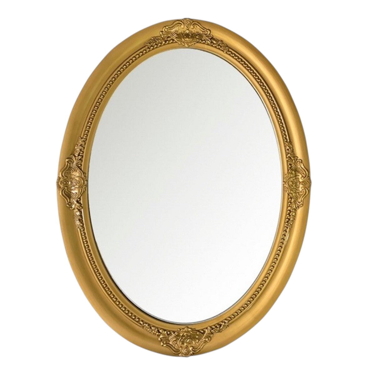 Espejo Ovalado Dorado Provenzal