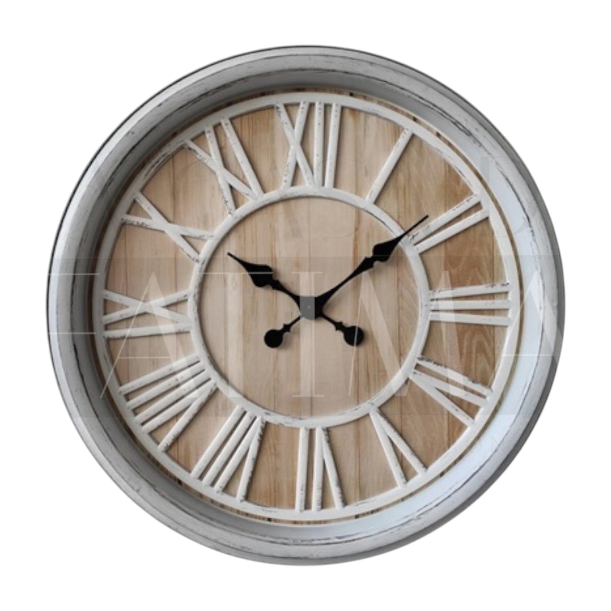 Reloj Mural Vintage Madera 51 cm