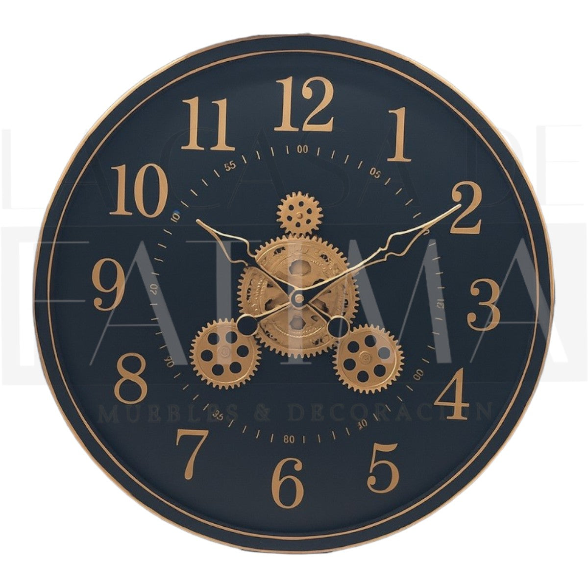Reloj Mural Decorativo CHRONO BLACK
