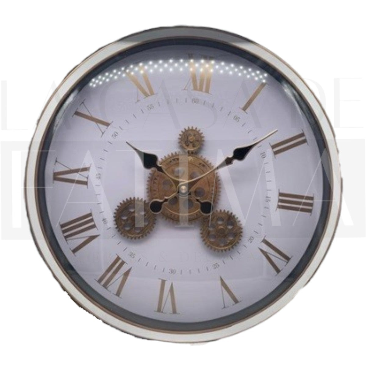 Reloj Mural Decorativo CHRONO WHITE ROMAN