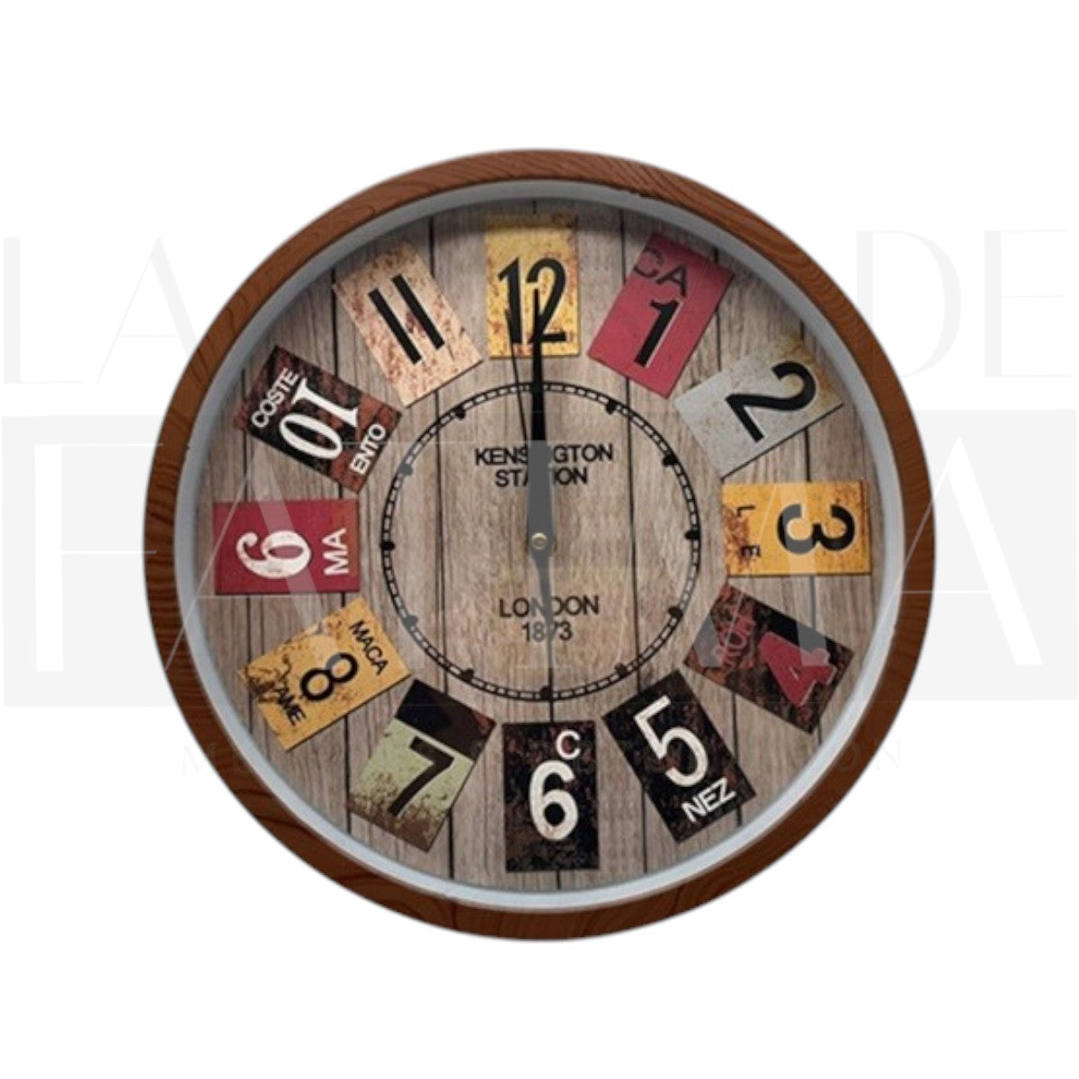 Reloj Mural Decorativo COLORES