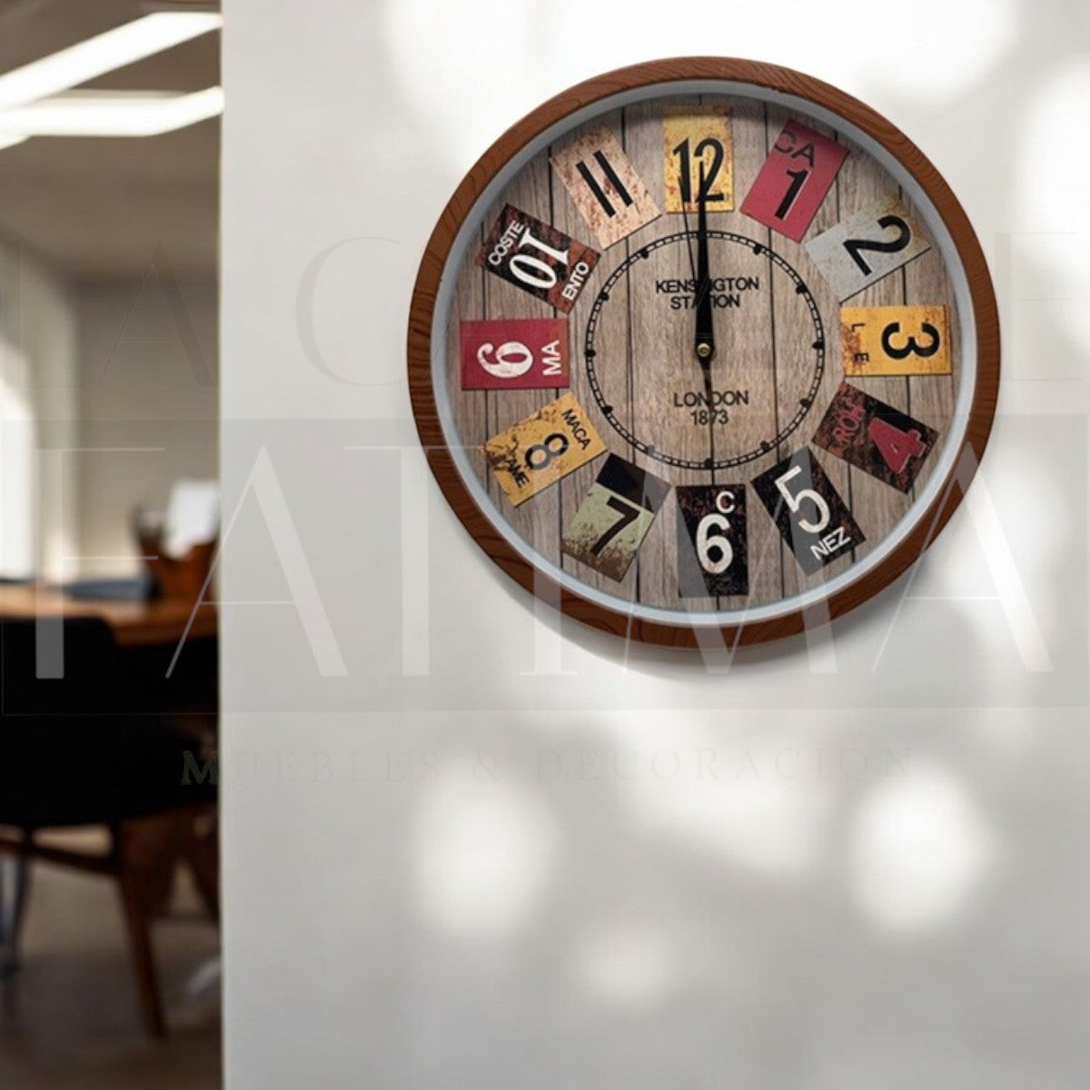 Reloj Mural Decorativo COLORES