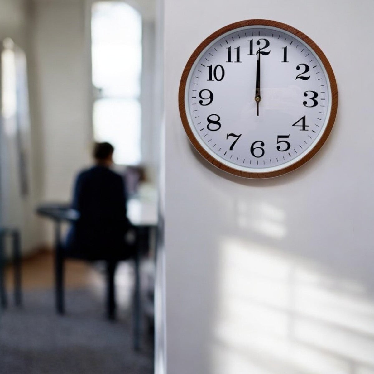 Reloj Mural Decorativo BLANCO