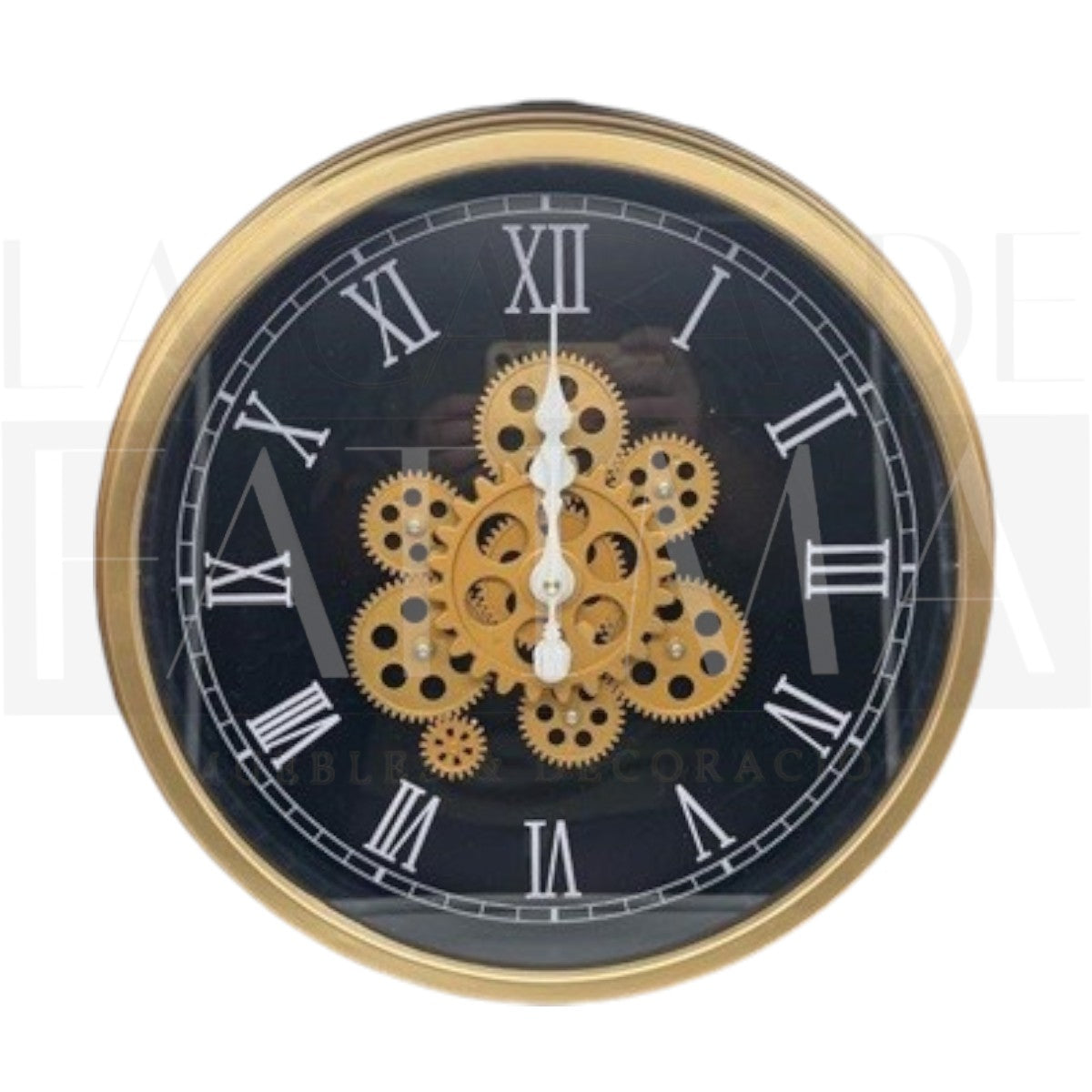 Reloj Mural Decorativo CHRONO BLACK ROMAN