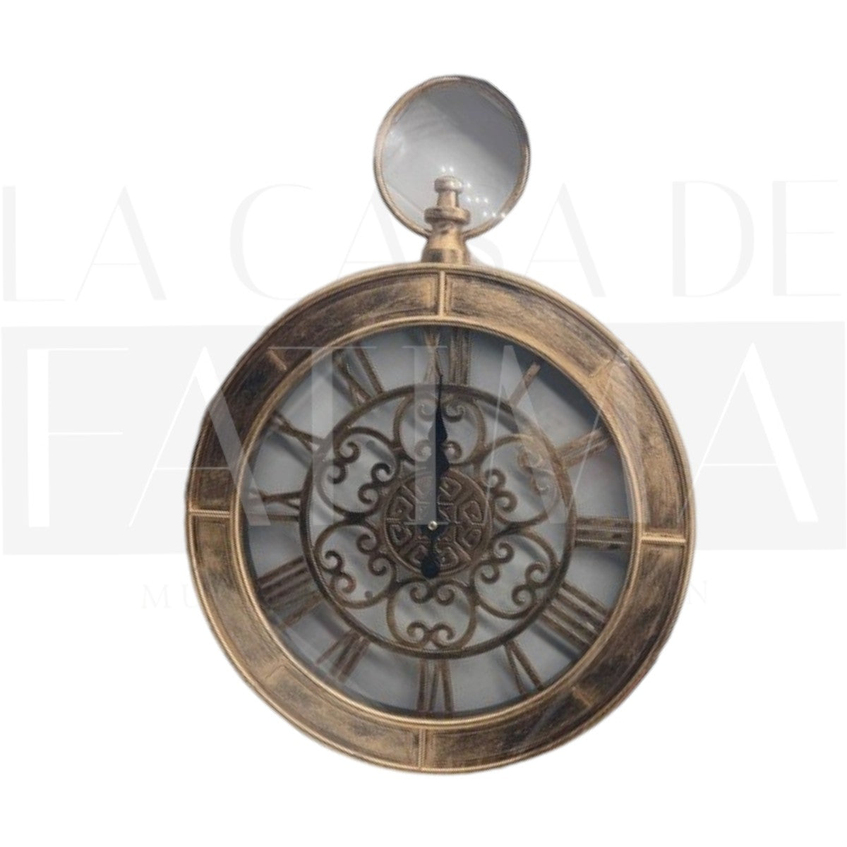 Reloj Mural Decorativo CALADO ROMANO