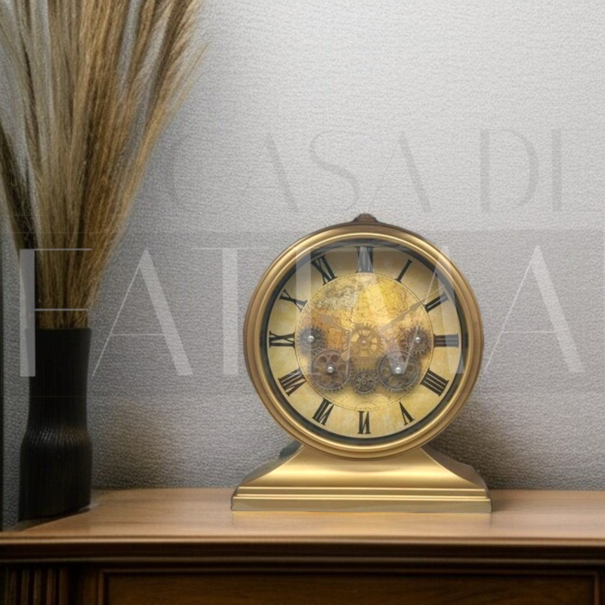 Reloj Mesa Decorativo MECHANIC Romano