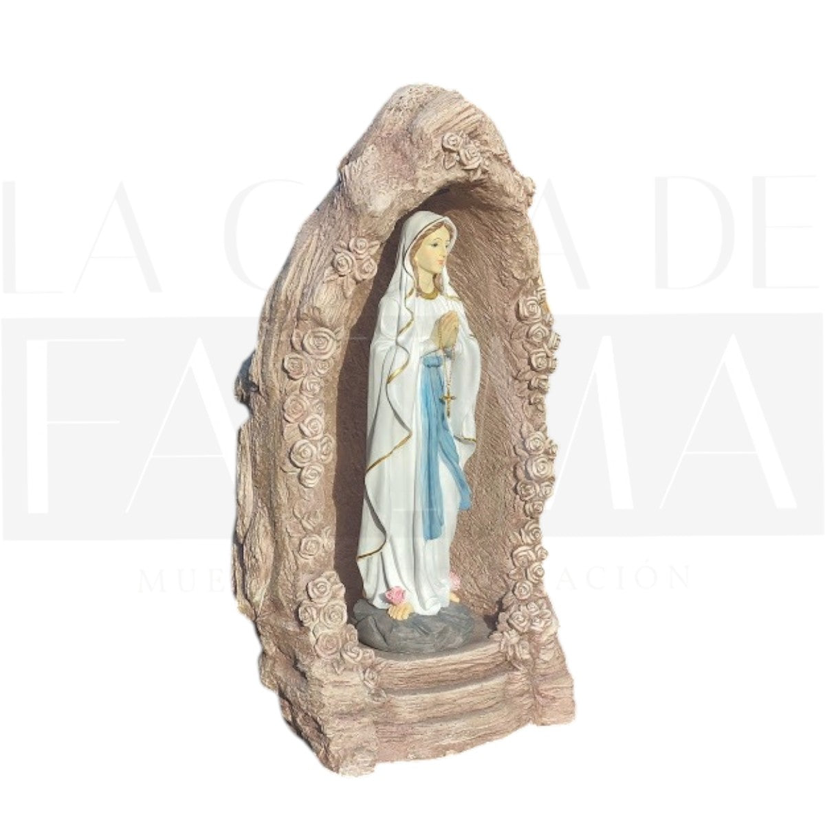 Gruta Virgen de Lourdes 90 cms.
