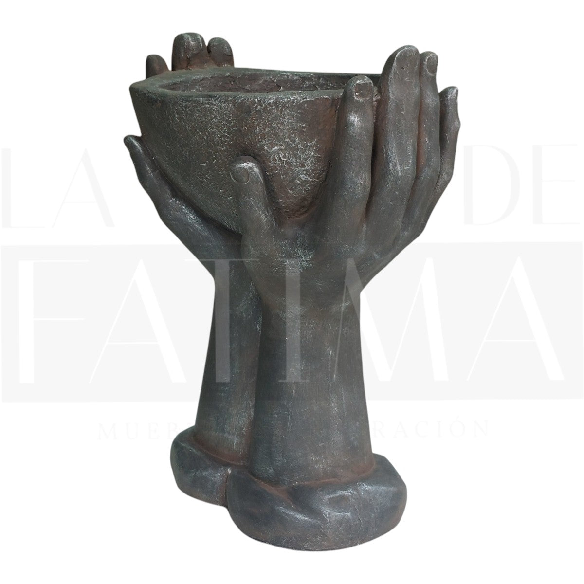 Figura Manos con Cuenco